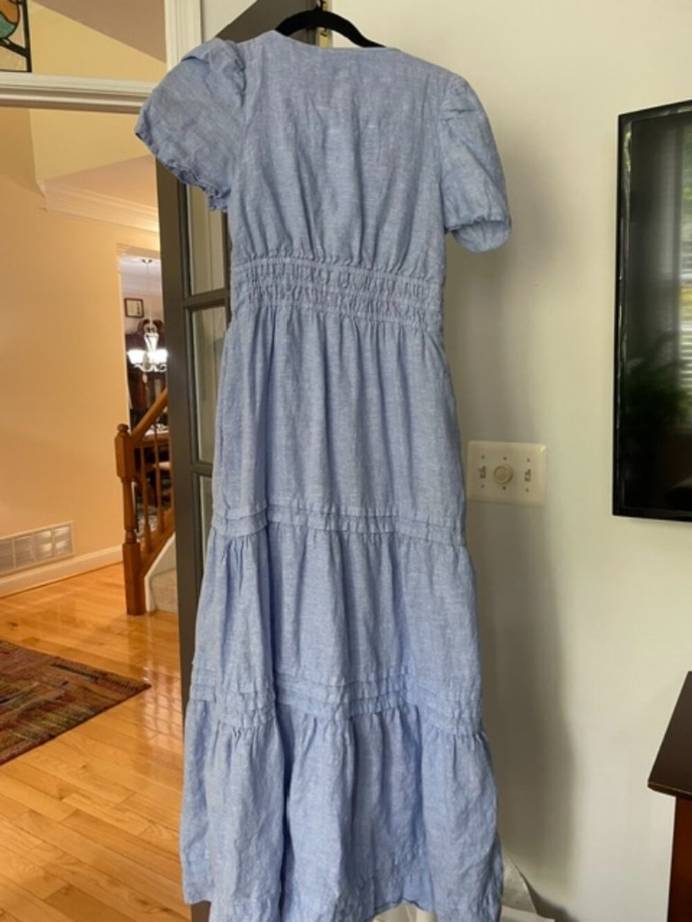 Quince Blue Maxi Dress - Picture 3 of 4